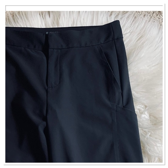 Athleta Stellar Straight Crop Pants Black Size 8 - Picture 3 of 9